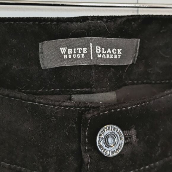 White House - Black Market Velvet Pants - Picture 4 of 11